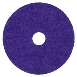 3M 1187C Cubitron Fibre Disc 36+ Precision Shaped Ceramic Purple 5 in x 7/8 in Center Hole (7100308532) (100 Pack)