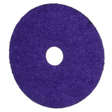3M 1187C Cubitron Fibre Disc 36+ Precision Shaped Ceramic Purple 5 in x 7/8 in Center Hole (7100308532) (100 Pack) - 5