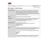 3M 7100309788 Cubitron 3 Fibre Disc 1187C, 36+, 4-1/2 in x 7/8 in, Die 450E (25 Pack) - 8