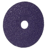 3M 1182C Cubitron Fibre Disc, 36+, Purple, 4 in x 5/8 in, Die 400FF (7100309791) (100 Pack)