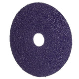 3M 1182C Cubitron Fibre Disc, 36+, Purple, 4 in x 5/8 in, Die 400FF (7100309791) (100 Pack) - 5