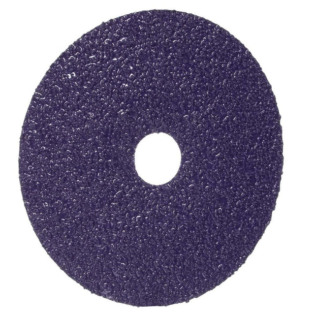 3M 7100309793 Cubitron 3 Fibre Disc 1182C, 36+, 5 in x 7/8 in, Die 500P, Reduce Changeout, Productivity, Use on Mild or Carbon Steel, for Beveling, Heavy Grinding, Weld Removal, Flame Cut Smoothing (25 Pack)