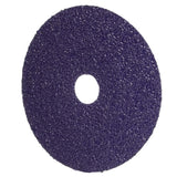 3M 7100309793 Cubitron 3 Fibre Disc 1182C, 36+, 5 in x 7/8 in, Die 500P, Reduce Changeout, Productivity, Use on Mild or Carbon Steel, for Beveling, Heavy Grinding, Weld Removal, Flame Cut Smoothing (25 Pack) - 5