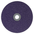 3M 1182C Cubitron Fibre Disc, GL Quick Change, 36 Plus, Purple, 7 in, Precision Shaped Ceramic for Mild or Carbon Steel Beveling Heavy Grinding Weld Removal (7100309796) (100 Pack)