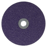 3M 1182C Cubitron Fibre Disc, GL Quick Change, 36 Plus, Purple, 7 in, Precision Shaped Ceramic for Mild or Carbon Steel Beveling Heavy Grinding Weld Removal (7100309796) (100 Pack)