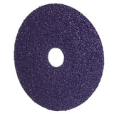 3M 1182C Cubitron Fibre Disc, 36 Plus, Purple, 4 in x 7/8 in, 400N (7100309797) (100 Pack) - 5