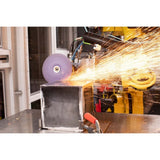 3M 1182C Cubitron 3 Fibre Disc , 36+, 4-1/2 in x 7/8 in, Die 450E, Reduce Changeout, Increase Productivity, Use on Mild or Carbon Steel, for Beveling, Heavy Grinding, Weld Removal, Flame Cut Smoothing (7100309799) (25 Pack) - 6
