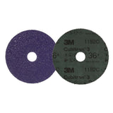 3M 1182C Cubitron 3 Fibre Disc , 36+, 6 in x 7/8 in, Die 600T, Reduce Changeout, Productivity, Use on Mild or Carbon Steel, for Beveling, Heavy Grinding, Weld Removal, Flame Cut Smoothing (7100309903) (25 Pack) - 2
