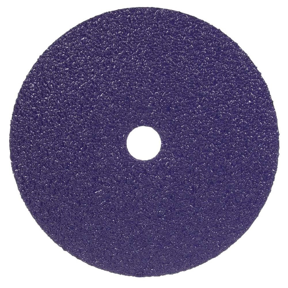 3M 7100309904 Cubitron 3 Fibre Disc 1182C, 36+, 7 in x 7/8 in, Die 700BB, Reduce Changeout, Productivity, Use on Mild or Carbon Steel, for Beveling, Heavy Grinding, Weld Removal, Flame Cut Smoothing (25 Pack)