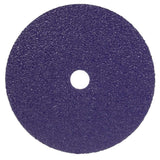 3M 7100309904 Cubitron 3 Fibre Disc 1182C, 36+, 7 in x 7/8 in, Die 700BB, Reduce Changeout, Productivity, Use on Mild or Carbon Steel, for Beveling, Heavy Grinding, Weld Removal, Flame Cut Smoothing (25 Pack)