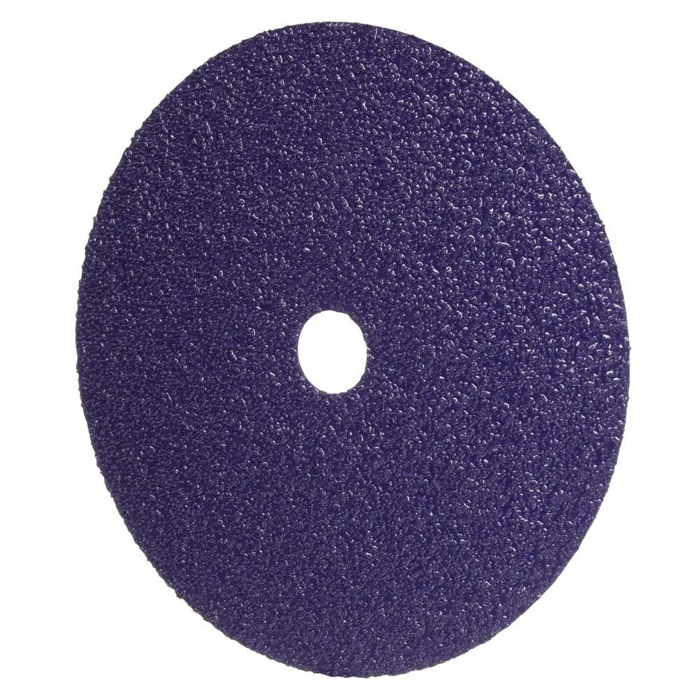 3M 7100309904 Cubitron 3 Fibre Disc 1182C, 36+, 7 in x 7/8 in, Die 700BB, Reduce Changeout, Productivity, Use on Mild or Carbon Steel, for Beveling, Heavy Grinding, Weld Removal, Flame Cut Smoothing (25 Pack) - 4
