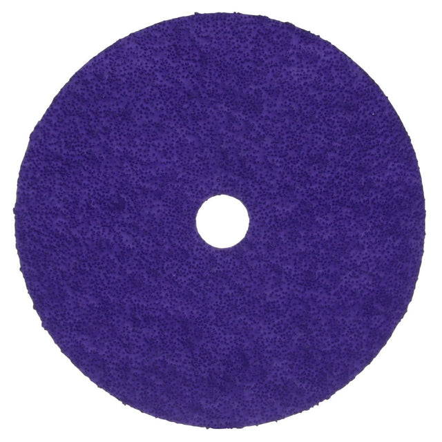 3M 1187C Cubitron Fibre Disc, 36 Plus, Purple, 7 in x 7/8 in (7100309906) (100 Pack)