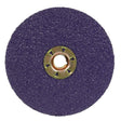 3M 1182C Cubitron Fibre Disc, TN Quick Change, Precision Shaped Ceramic 36+, Purple, 4-1/2 in (7100310727) (100 Pack)