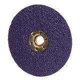 3M 1182C Cubitron Fibre Disc, TN Quick Change, Precision Shaped Ceramic 36+, Purple, 4-1/2 in (7100310727) (100 Pack) - 4