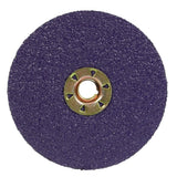 3M 1182C Cubitron 3 Fibre Disc TN Quick Change 36+ Purple 5 in (7100310728) (100 Pack) - 4