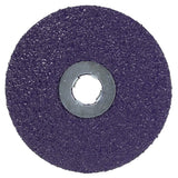 3M 1182C Cubitron Fibre Disc, GL Quick Change, G450E, Precision Shaped Ceramic, 36+, Purple, 4-1/2 in (7100310730) (100 Pack)