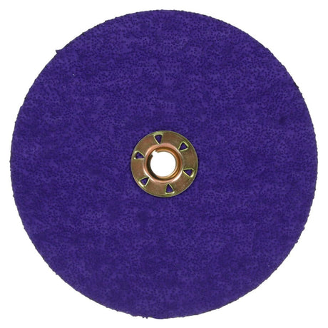 3M 1187C Cubitron 3 Fibre Disc, TN Quick Change, 36+, Purple, 7 in (7100310732) (100 Pack)