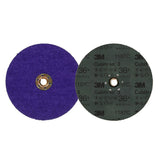 3M 1187C Cubitron 3 Fibre Disc, TN Quick Change, 36+, Purple, 7 in (7100310732) (100 Pack) - 3