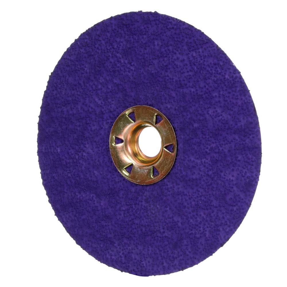 3M 7100310793 Cubitron 3 Fibre Disc 1187C 36+ TN Quick Change 4-1/2 in Die 450E (25 Pack) - 4