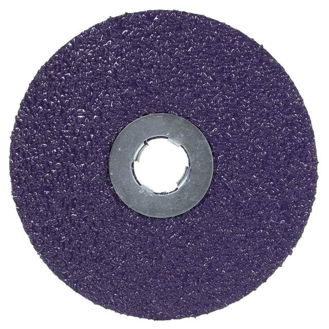 3M 1182C Cubitron Fibre Disc, 36 Plus, GL Quick Change, Precision Shaped Ceramic, Purple, 5 in, G500P (7100310795) (100 Pack)