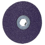 3M 1182C Cubitron Fibre Disc, 36 Plus, GL Quick Change, Precision Shaped Ceramic, Purple, 5 in, G500P (7100310795) (100 Pack) - 4