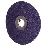3M 1182C Cubitron Fibre Disc, 36 Plus, GL Quick Change, Precision Shaped Ceramic, Purple, 5 in, G500P (7100310795) (100 Pack) - 5