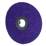 3M 1187C Cubitron 3 Fibre Disc, GL Quick Change, 36+, Purple, 5 in (7100310796) (100 Pack) - 5