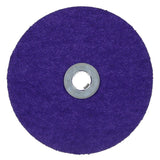 3M 1187C Cubitron 3 Fibre Disc, GL Quick Change, Precision Shaped Ceramic, 36 Plus, Purple, 7 in (7100310803) (100 Pack)