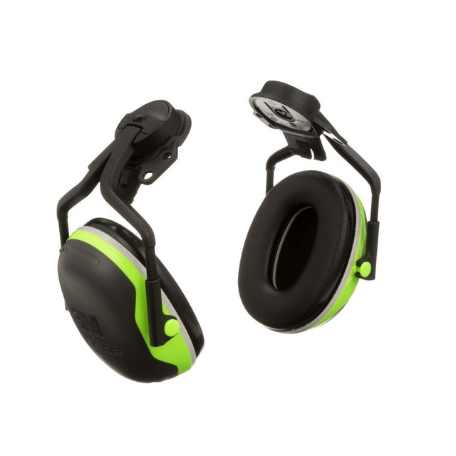 3M X4P5E PELTOR Helmet Attached Earmuffs, Electrically Insulated, NRR 25 dB, X Series, Hard Hat Attached (7100311536) (10 Pack)