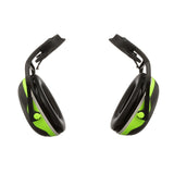 3M X4P5E PELTOR Helmet Attached Earmuffs, Electrically Insulated, NRR 25 dB, X Series, Hard Hat Attached (7100311536) (10 Pack) - 3