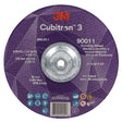 3M 7100312964 Cubitron 3 Depressed Center Grinding Wheel, 90011, 36+, T27, 9 in x 1/4 in x 5/8 in-11 (230x6mmx5/8-11in), ANSI (10 Pack)
