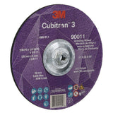 3M 90011 Cubitron 3 Depressed Center Grinding Wheel, 36+, T27, 9 in x 1/4 in x 5/8 in-11 (230x6mmx5/8-11in), ANSI (7100312964) (10 Pack) - 2
