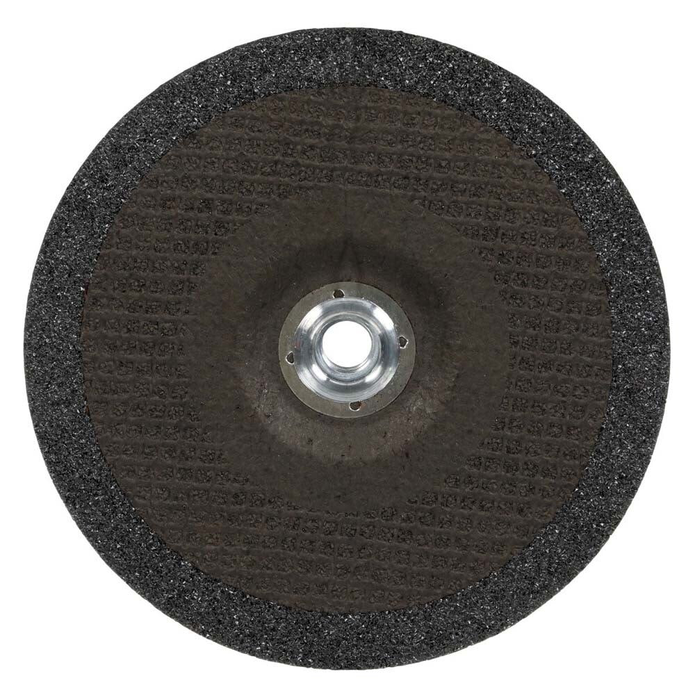 3M 7100312965 Cubitron 3 Depressed Center Grinding Wheel, 7 in x 1/4 in x 5/8 in-11, 36+ T27, ANSI, Precision Shaped Grain for Beveling, Weld Grinding, Heavy Deburring, Slag Removal (10 Pack) - 4