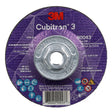3M 90043 Cubitron Cut-Off Wheel, 36+, T27, Black, 4-1/2 in x 1/8 in, 5/8 in-11 (7100313187) (10 Pack)