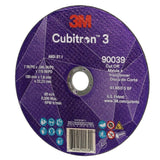 3M 7100313189 Cubitron 3 Cut-Off Wheel, 7 in x 0.045 in x 7/8 in, 60+ Grit, ANSI B7.1, Precision Shaped Grain for Metal and Stainless - 2