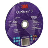 3M 90039 Cubitron 3 Cut-Off Wheel, 7 in x 0.045 in x 7/8 in, 60+ Grit, ANSI B7.1, Precision Shaped Grain for Metal and Stainless (7100313189) (50 Pack) - 3
