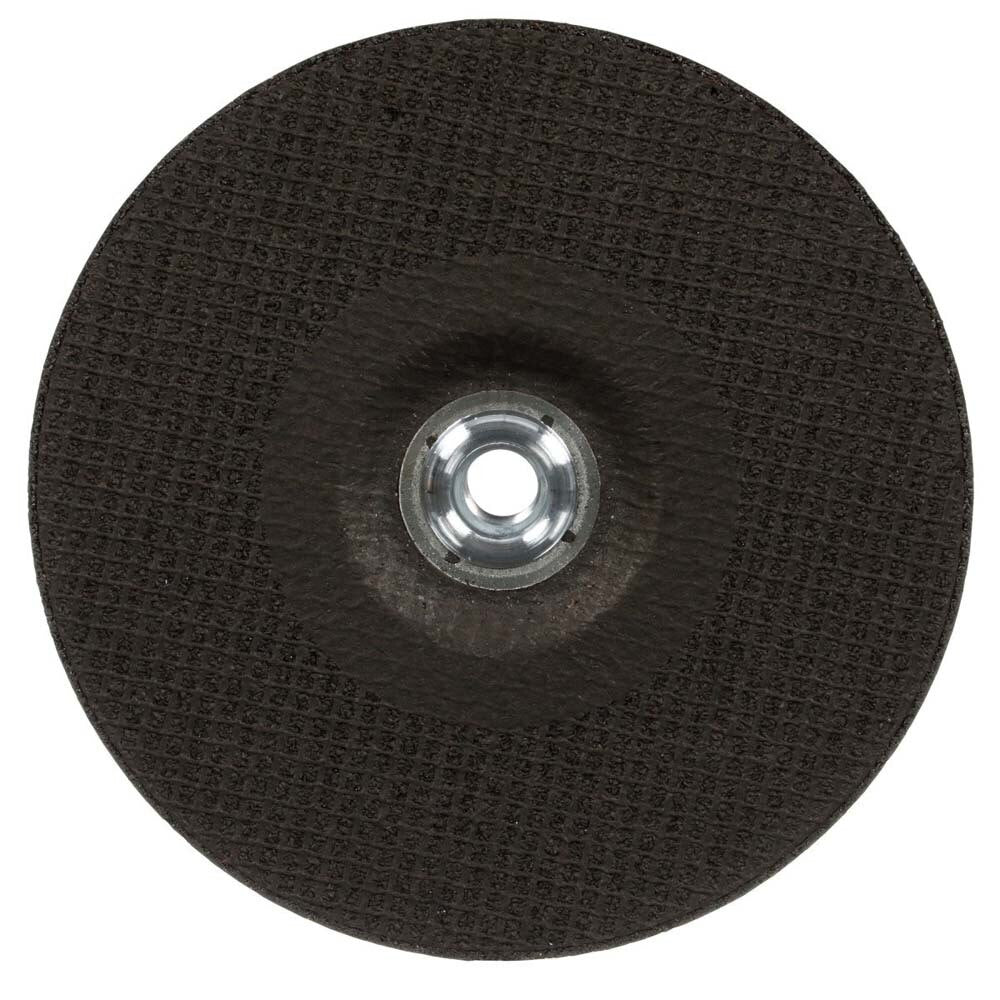 3M 7100313195 Cubitron 3 Cut and Grind Wheel, 7 in x 1/8 in x 5/8 in-11, 36+ Grit, Type 27 for Cutting, Grinding and Back-Gouging (10 Pack) - 4