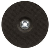 3M 7100313195 Cubitron 3 Cut and Grind Wheel, 7 in x 1/8 in x 5/8 in-11, 36+ Grit, Type 27 for Cutting, Grinding and Back-Gouging (10 Pack) - 4