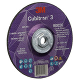 3M 7100313196 Cubitron 3 Cut and Grind Wheel, 90020, 36+, T27, 6 in x 5/32 in x 5/8 in-11 (150 x 4.2 mm x 5/8-11 in), ANSI (10 Pack) - 3
