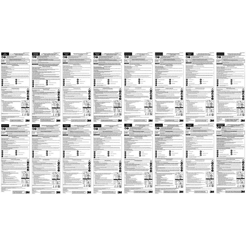 3M 7100313197 Cubitron 3 Cut and Grind Wheel, 36+ Grit, Type 27, 9 in x 1/8 in x 5/8 in-11 Thread, ANSI Rated for Cutting and Grinding (10 Pack) - 8