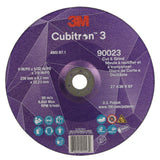 3M Cubitron 3 Cut and Grind Wheel, 36+, T27, 9 in x 5/32 in x 7/8 in, ANSI (90023) (7100313199) (10 Pack) (20 Pack)