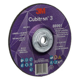 3M 7100313205 Cubitron 3 Cut and Grind Wheel, 88991, 36+, T27, 6 in x 1/8 in x 5/8 in-11 (150 x 3.2 mm x 5/8-11 in), ANSI (10 Pack) - 2