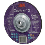 3M 90022 Cubitron 3 Cut and Grind Wheel, 36+, T27, 7 in x 5/32 in x 5/8 in-11 (180 x 4.2 mm x 5/8-11 in), ANSI (7100313551) (10 Pack) - 2