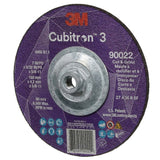 3M 7100313551 Cubitron 3 Cut and Grind Wheel, 90022, 36+, T27, 7 in x 5/32 in x 5/8 in-11 (180 x 4.2 mm x 5/8-11 in), ANSI (10 Pack) - 2