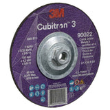 3M 7100313551 Cubitron 3 Cut and Grind Wheel, 90022, 36+, T27, 7 in x 5/32 in x 5/8 in-11 (180 x 4.2 mm x 5/8-11 in), ANSI (10 Pack) - 3