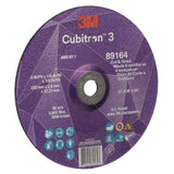 3M 7100313759 Cubitron 3 Cut and Grind Wheel, 89164, 36+, T27, 9 in x 1/8 in x 7/8 in (230 x 3.2 x 22.23 mm), ANSI - 3