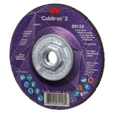 3M 7100313760 Cubitron 3 Cut and Grind Wheel, 89158, 36+, T27, 4-1/2 in x 1/8 in x 5/8 in-11 (115 x 3.2 mm x 5/8-11 in), ANSI (10 Pack)