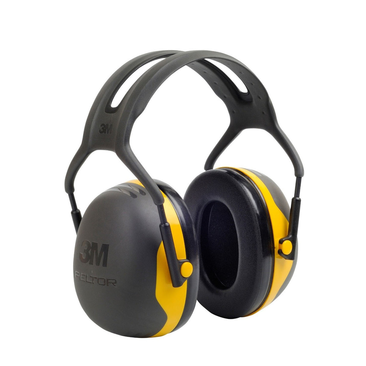 3M X2A PELTOR Over-the-Head Earmuffs, NRR 24 dB, Yellow/Black (7100314857) (10 Pack)