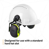 3M X4P5E-FORESTRYORAN X4P5E-OR PELTOR Hard Hat Attached Earmuffs, Electrically Insulated, NRR 25 dB (7100315031) (10 Pack) - 5