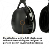 3M X5A PELTOR Over-the-Head Earmuffs, NRR 31 dB, Black (7100315048) - 4